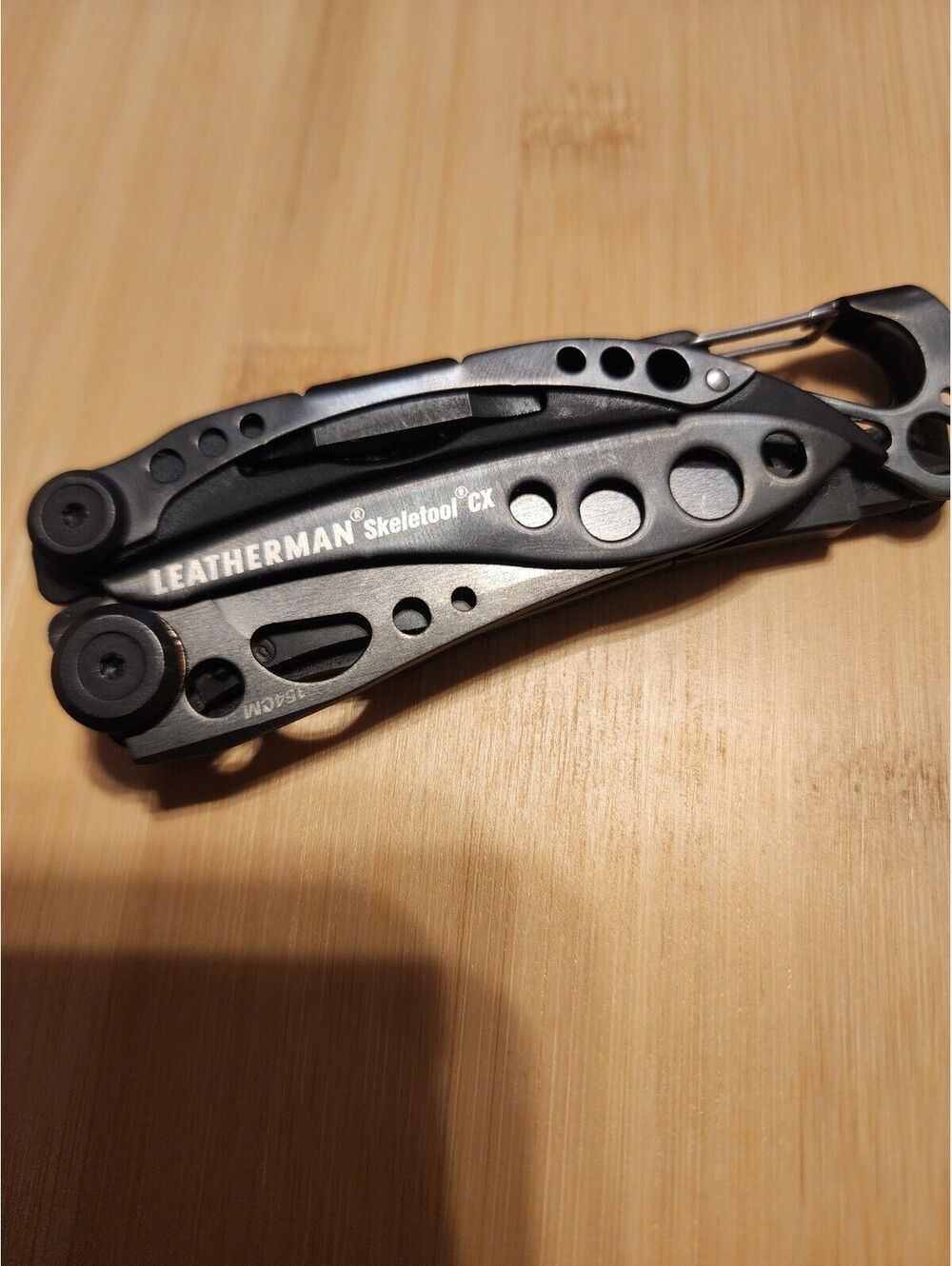 Leatherman Skeletool CX Stainless Steel Multi-Tool Black Oxide
